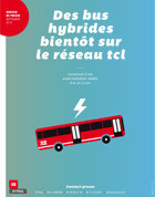 Des bus hybrides bientôt sur le réseau TCL