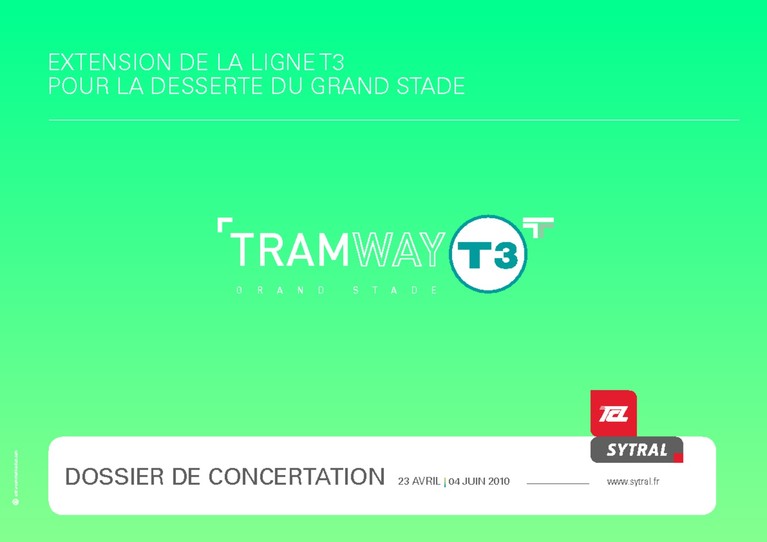 Tramway T3 GS dossier concertation