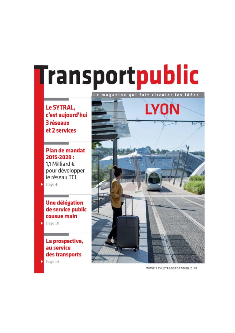 Revue Transport public : supplément consacré à Lyon