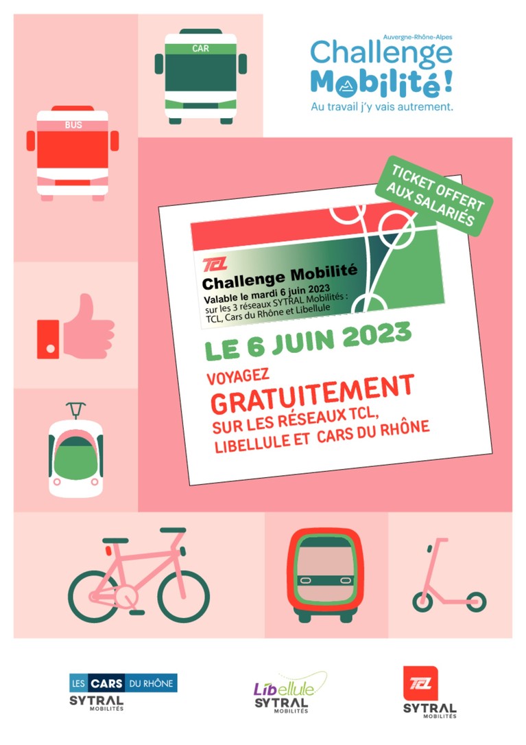 Affiche Challenge Mobilité 2023