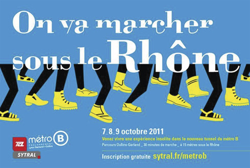 JT TF1 8 octobre 2011 - la marche sous le Rhône