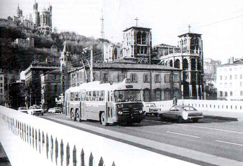 Les anciens trolleybus