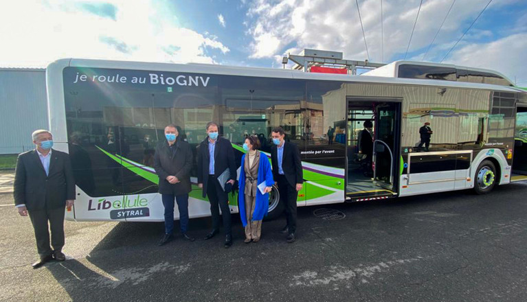 Un premier bus écologique sur le réseau Libellule